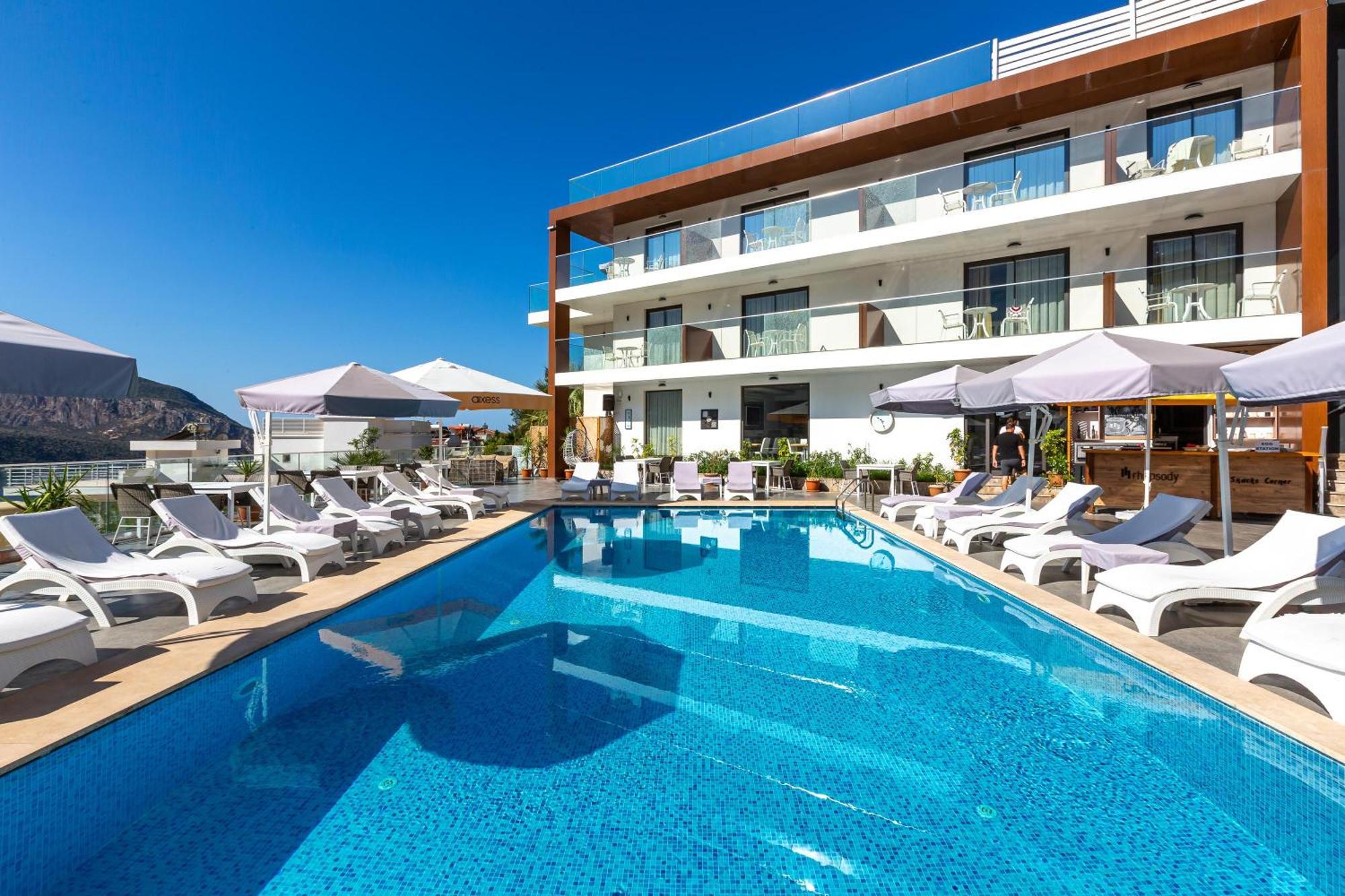 Rhapsody Hotel & Spa Kalkan (Adults Only) Exteriör bild